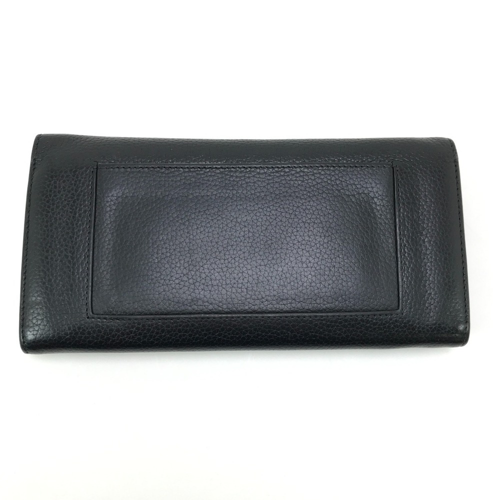 Celine Flap Multi Function Wallet Black Yellow - image 3